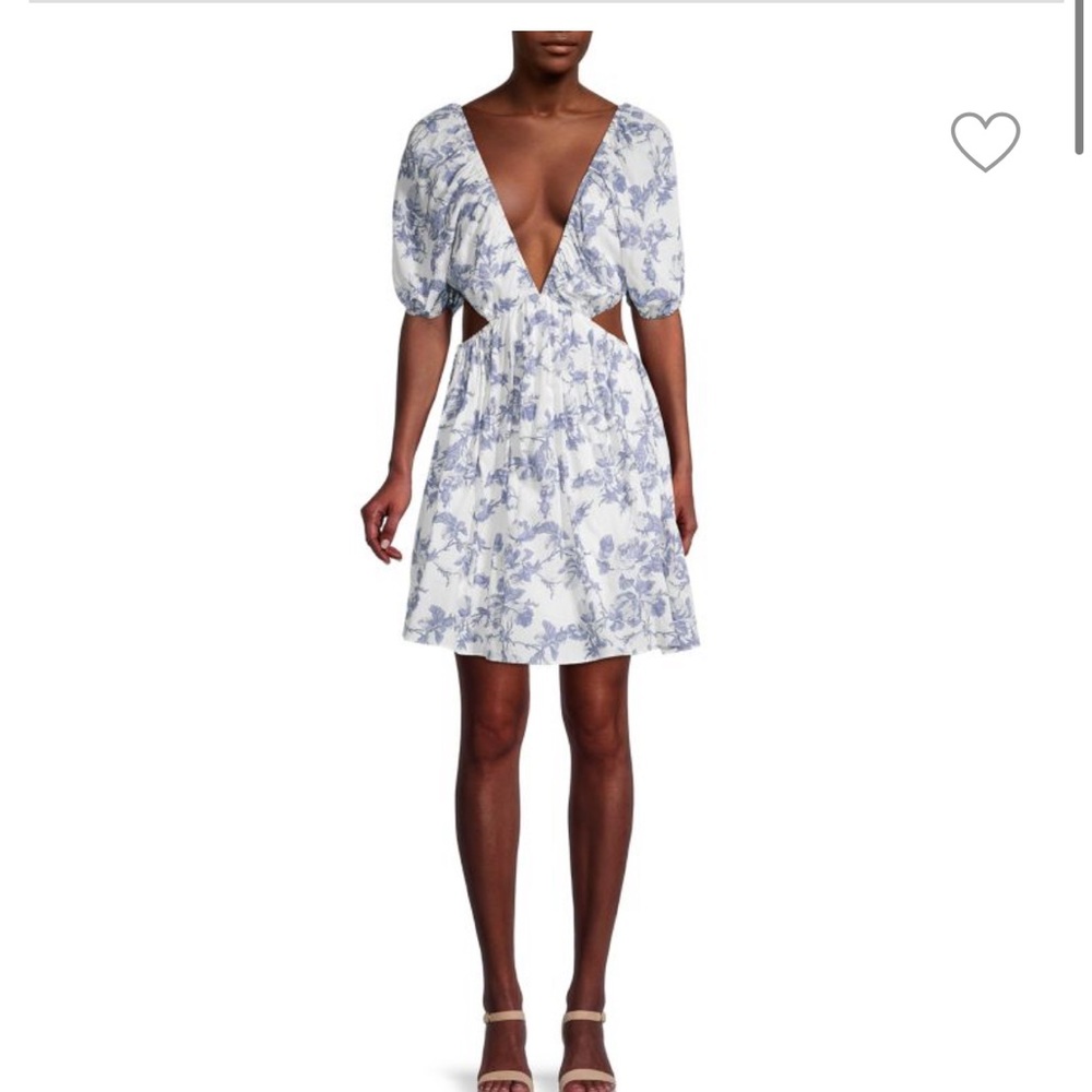 Bardot Eden Floral Cut Out Dress